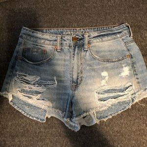 Jean shorts